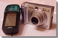 Canon Camera and Garmin GPS